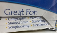 Artograph Light Tracer LightTracer Light Box 225-365 Drawing Crafts 12×10 READ