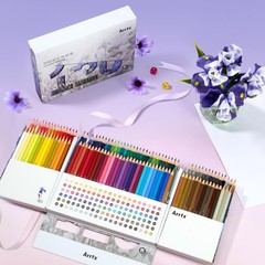 Arrtx 120 Soft Core Oil-Based Colored Pencils, Vibrant & Blendable Colors