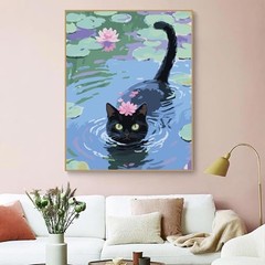 Adult Paint by Numbers Kit 16″x20″ Rolled Canvas – Frameless – Cat 11