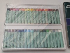 Pro Art Oil Pastel 36 Brilliant Color Set Regular Size Vintage Sealed Pro 3012