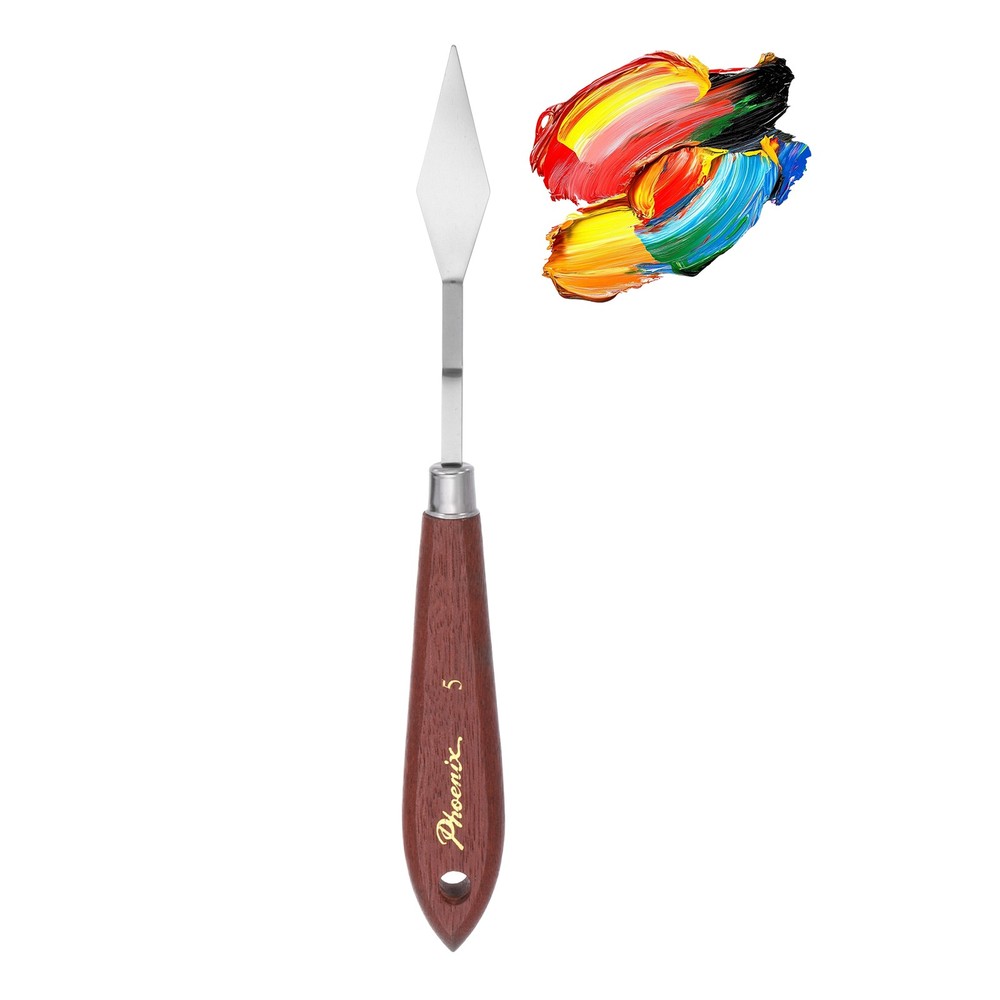 Pack of 1 Palette Knife No.5, 7.8″ Long Palette Knives