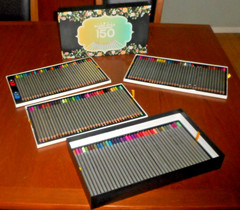 Sudee Stile COLORED PENCILS- Boxed Set of 150- New/Unused