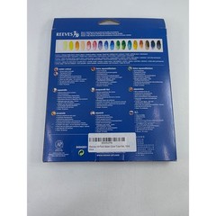 Reeves Water Colour Paint Set 18 Artist Colours 10ml Tubes 8494251 New