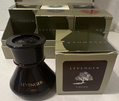 Levenger Bottled Fountain Pen Ink Set Raven Black Cocoa Amethyst Green Blue Red