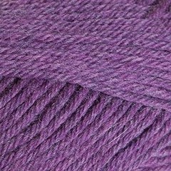 Wool Yarn Worsted Weight 100% 10 Balls Amethyst Heather Knit Picks Andes Purple