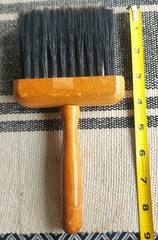 Vintage Whistler Brush Badger Hair Faux Finishes Dusting Brush New Old Stock