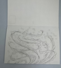 PEPIN PRESS POSTCARD COLOURING BOOK (Watercolor Painting/Coloring) • ART NOUVEAU