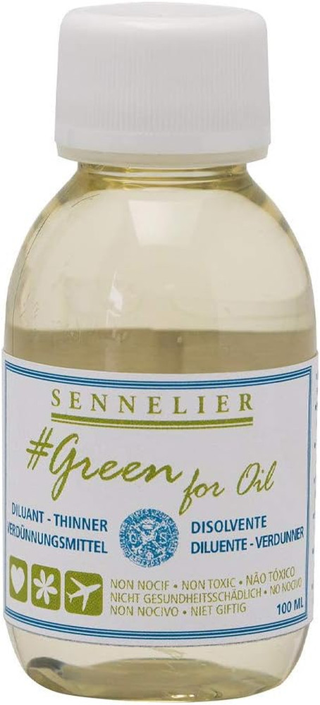 Green for Oil Solvent-Free Thinner, 100Ml (10-135201-100)