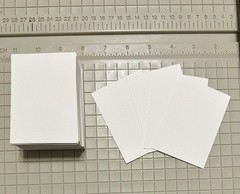 100 ACEO Cards & Card Sleeves Blank 140 lb Watercolor Paper 2.5 x 3.5 Grumbacher