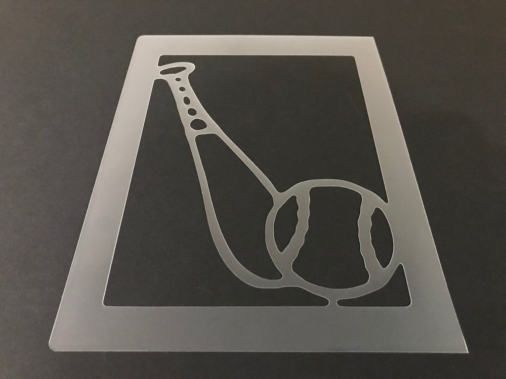 Baseball #14 Stencil 10mm or 7mm Thick, Crafts, MLB, Bat, Glove, Helmet, Field