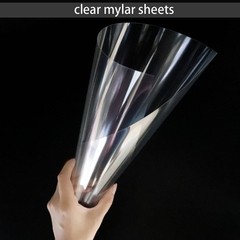 24 Pack 4 Mil Clear Mylar Stencil Sheets, 12″ x Blank Reusable 4mil, 4mil
