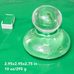 Paint Muller(2.95 In),Glass Muller for Making Paint,Homemade Paint Tools,Apparat