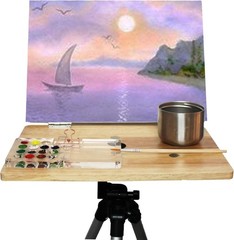 Magnetic Sketch Easel Plein Air Easels Plein Air Watercolorist Camera Tripod
