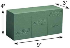 Advantage Plus Oasis® 8 PCS Standard Wet Floral Foam Brick Fresh Flower Wedding
