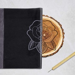 100 Sheets A4 Carbon Transfer Tracing Graphite Paper for Wood Carving Canvas N
