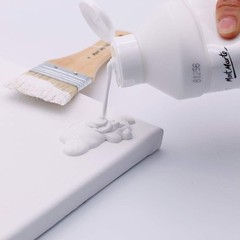 Premium White Texture Gesso 16.9oz (500ml), Suitable for Acrylic Paint, Oil P…