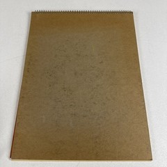 Vintage Sketch Book Pilot 25 Sheets Medium Weight Drawing Paper Decor Prop