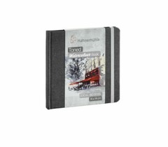 Hahnemuhle Toned Watercolour Book – A6, A5, 14×14 cm – Beige or Grey