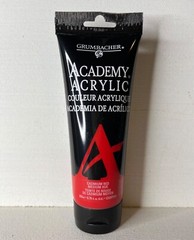 Grumbacher Academy Acrylic 6.76fl oz. Cadmium Red BRAND NEW