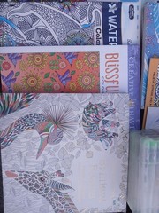 12 Adult Coloring Books And 60 Pack Of Gel Pens