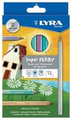 Lyra Super Ferby Metallic Pencils 12 pcs