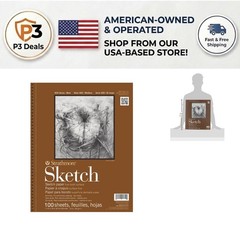 Artist’s Choice: 400 Series Sketch Pad 11×14 – Durable Wire Binding, 100 Sheets