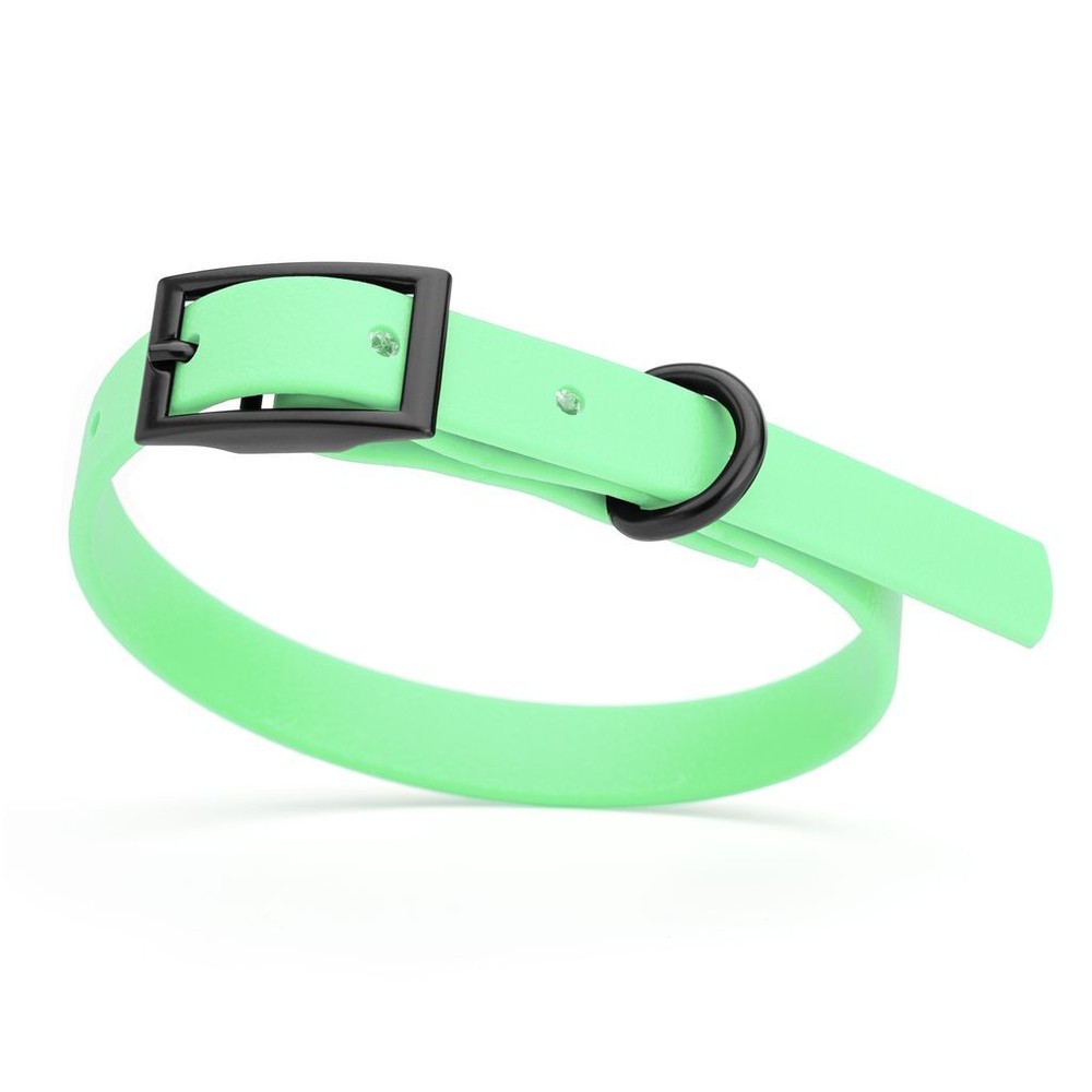 Dog Pet Waterproof Collar – W1/2″ x L9″-12″ – Sea Foam Green