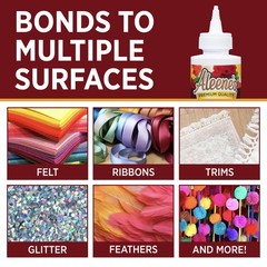 Fabric Adhesive Instant Grab Nontoxic Dries Clear Flexible Aleene s Aleenes Felt