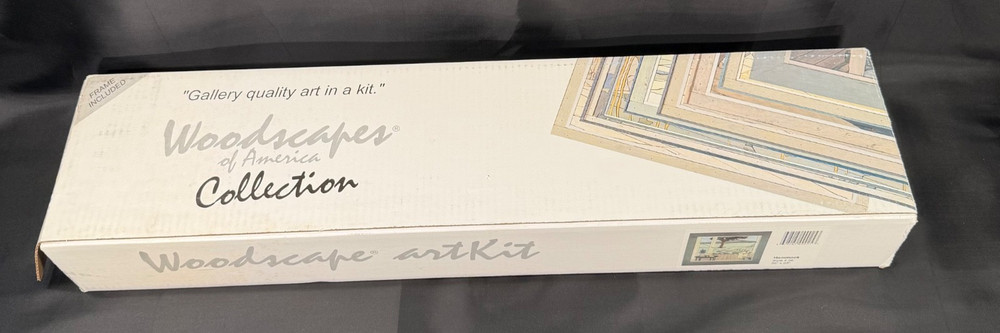WOODSCAPES of America Collection Hammock Wooden Art Kit #56 20″x23″ New Open Box