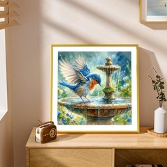 AMORARS Bird Diamond Art Kits for Adults – 5D Scenery Multicolour