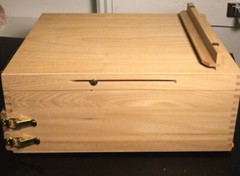 U.S. Art Supply Wood Box Easel Painting – Oil, Acrylic, Watercolor