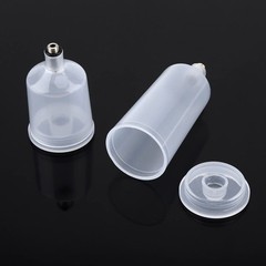 2PCS / Set Spray Paint Cup, 20ml 40ml Plastic Paint Airbrush Cup Pot Non-Fast…