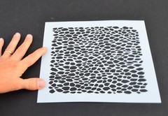 2 PACK Mylar Camo Stencils Camouflage Gun Paint Cerakote mask REPTILE Scale Camo