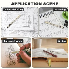 12Pcs 0.5mm Fineliner Ink Pens