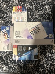 Windsor &newton, Area, And Daniel Smith 4 Pack Art/paint Set Watercolors