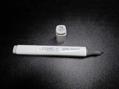 Copic classic marker Toner Gray No. 4 T4 (square body)