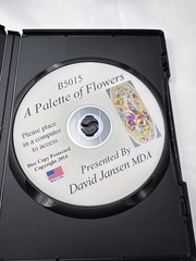 A Palette of Flowers DVD & Book Set David Jansen Video Lessons