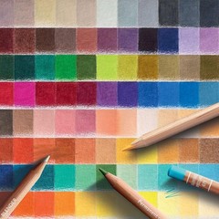 Caran d’Ache Luminance 6901 Professional Colour Pencils Box of 12 Assorted Co…