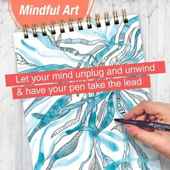 Reverse Coloring & Doodling Book: Brights – Gifts for Mom | Relaxing Adult Co…