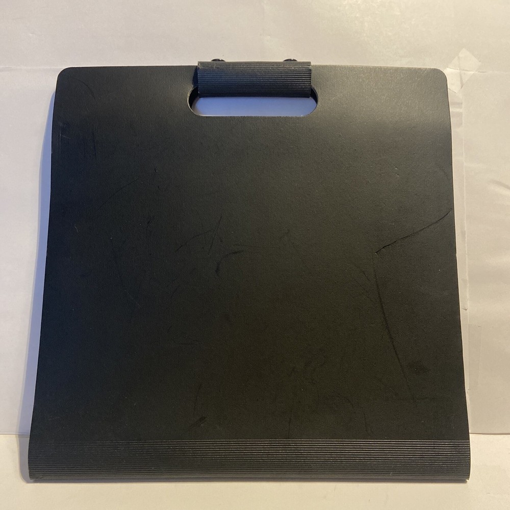 PRAT PARIS Black Portfolio Made in France with 20 8 1/2×11 Pages