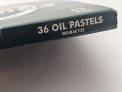 Pro Art Oil Pastel 36 Brilliant Color Set Regular Size Vintage Sealed Pro 3012