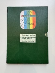 Vintage Carb-Othello Pastel Colored Charcoal and pencil Set