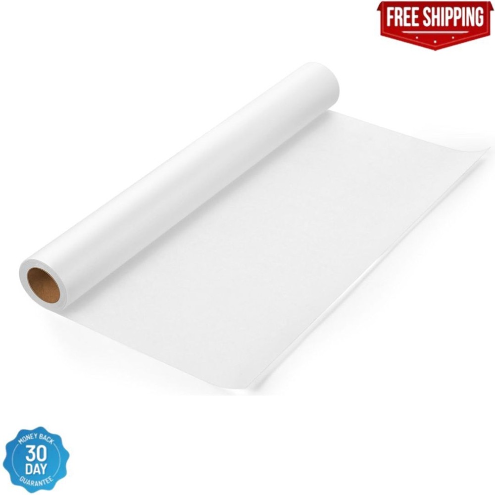 White Tracing Paper Roll for Drawing Sewing Crafts, 17 Inch x 25 Yards