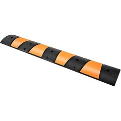1 Pack 2 Channel 72.8” x 12.2“ x 2.2” Rubber Speed Bump 22000 LBS Load Capacity