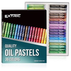 Oil Pastels 36 Colors – Art Supplies for Kids and Artists, Soft Crayons