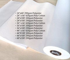 Professional Matte Canvas Roll Wide format Inkjet Printing-11 Size Available