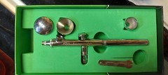 Iwata NEO CN Gravity Feed Dual Action Airbrush (Model N4500) -used once