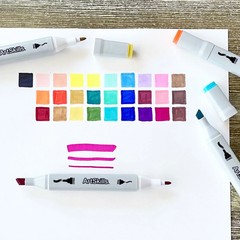 ArtSkills Dual-Tip Blendable Alcohol Marker Set, 30-Count *FREE SHIPPING*