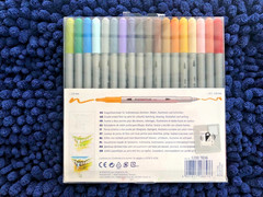 Staedtler Double Ended Markers, Assorted Bullet Tips, Assorted Colors, 36/Pack