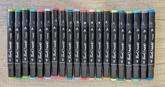 Variety Of 69 Touch Pens Dual Tip (Broad & Fine) Art Marker Colouring Pens